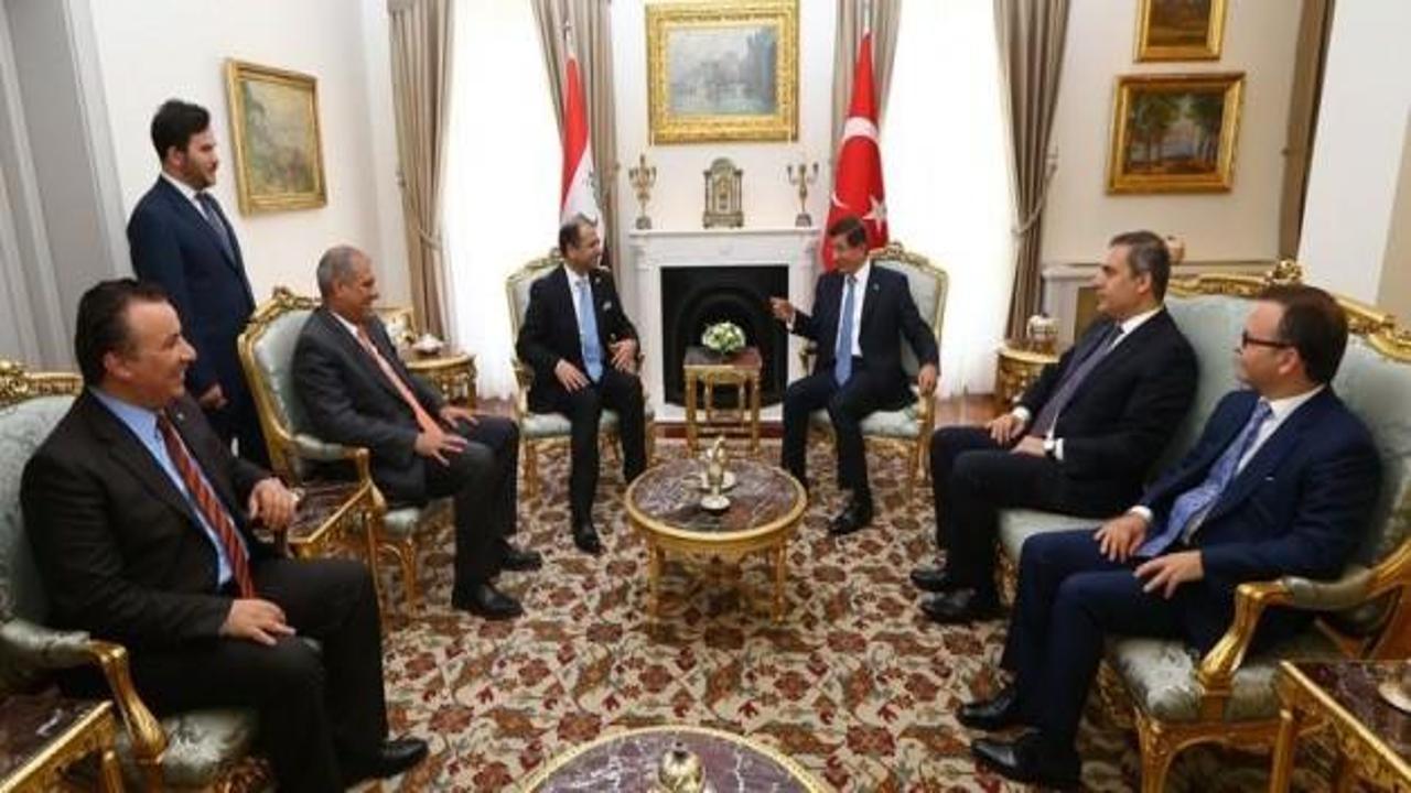 Başbakan Davutoğlu, Cuburi ile görüştü