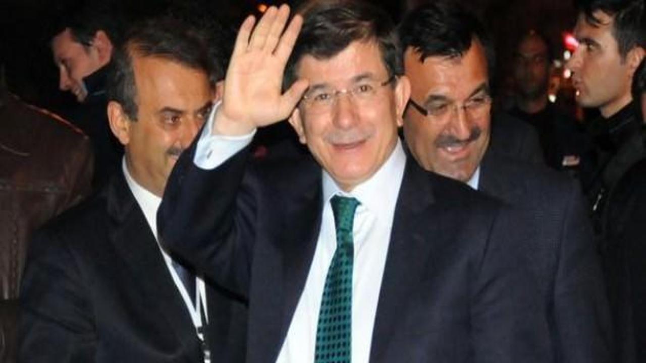 Başbakan Davutoğlu Mardin'e geldi