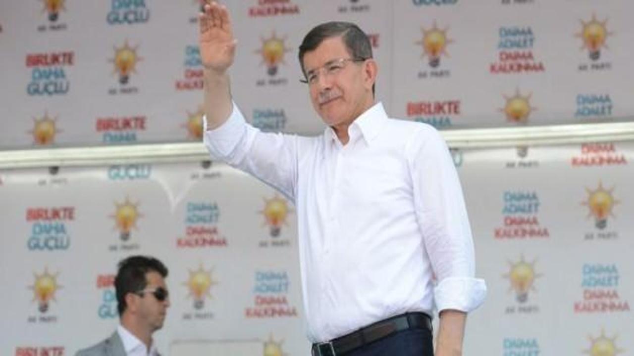 Başbakan Davutoğlu Tunceli'de konuştu