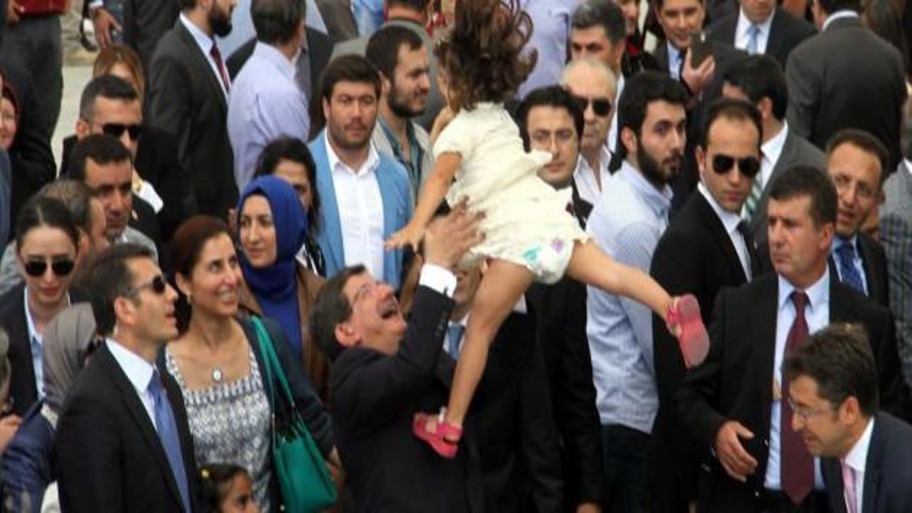 Başbakan Davutoğlu'nun en mutlu anları