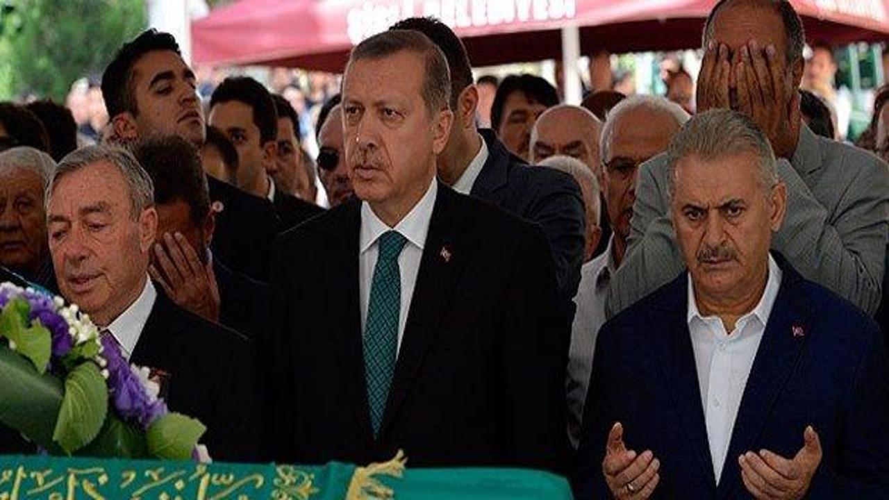Başbakan Erdoğan cenaze törenine katıldı
