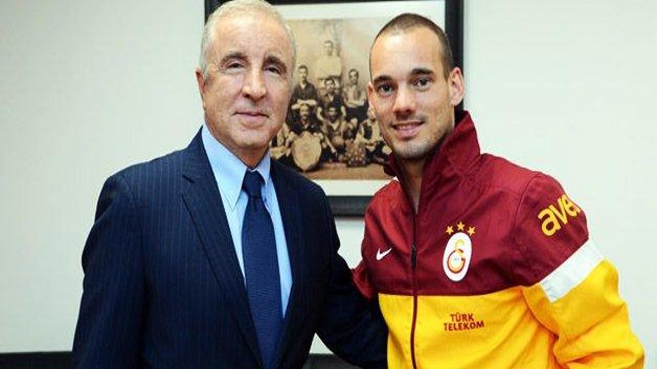 Başkan Aysal açıkladı: Sneijder...