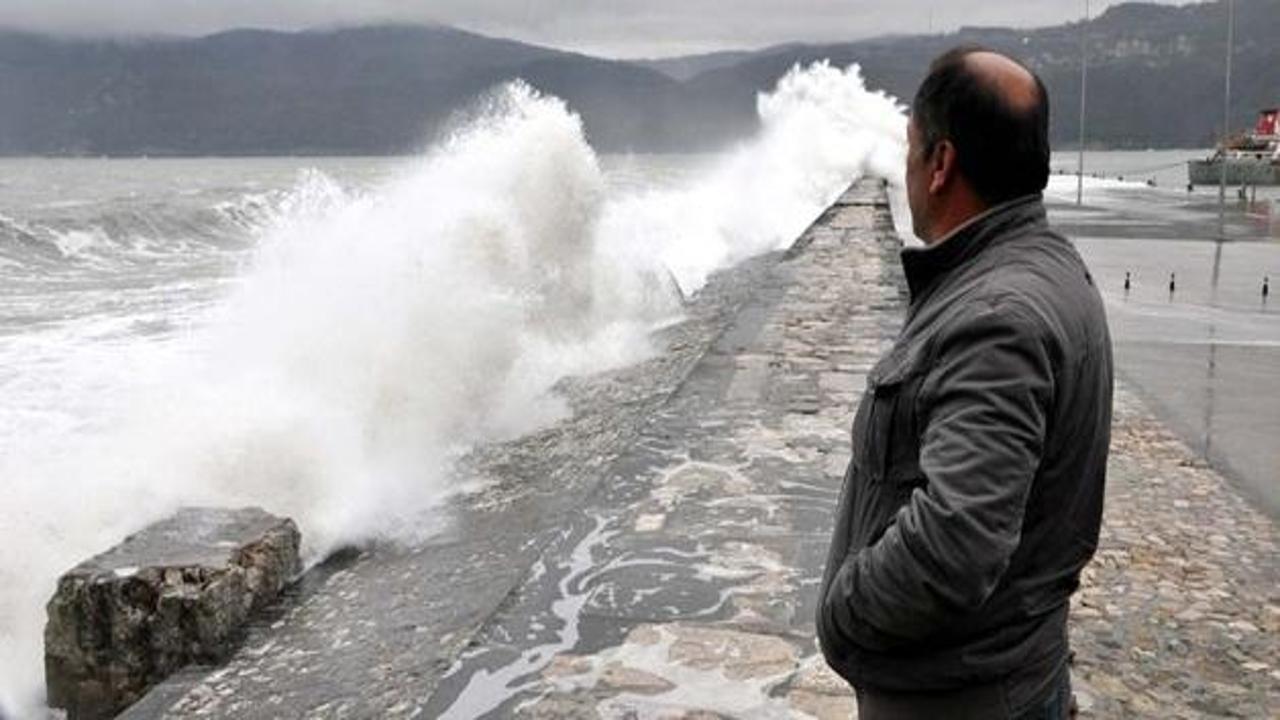Batı Karadeniz'de şiddetli fırtına