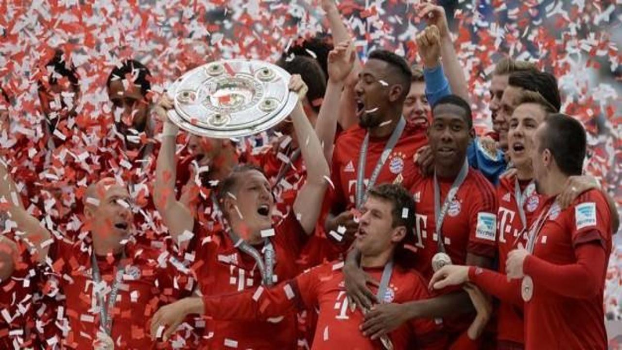 Bayern şampiyonluğu böyle kutladı!