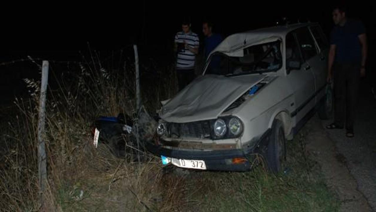 Bayramiç'te trafik kazası: 2 yaralı