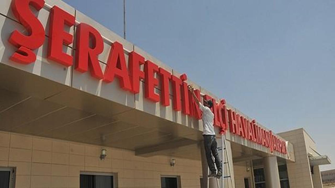 Şırnak Şerafettin Elçi Havalimanı açılıyor
