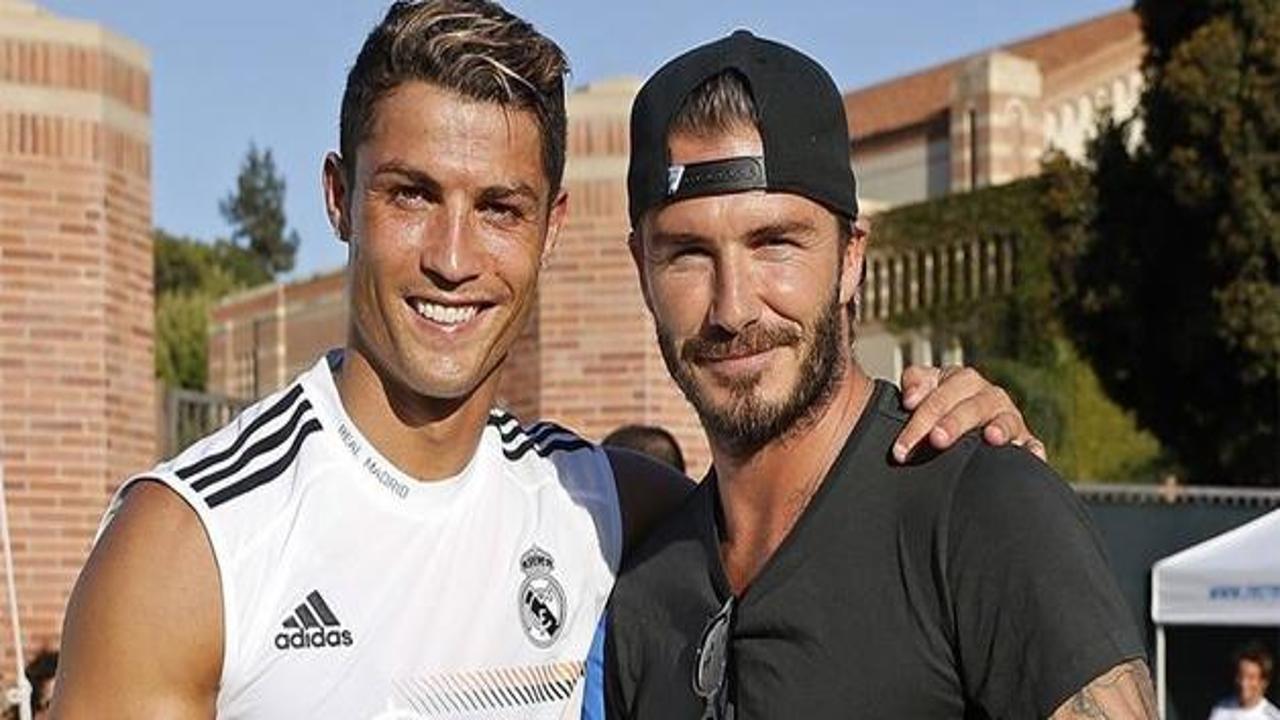 Beckham emekli oldu Ronaldo zirve yaptı