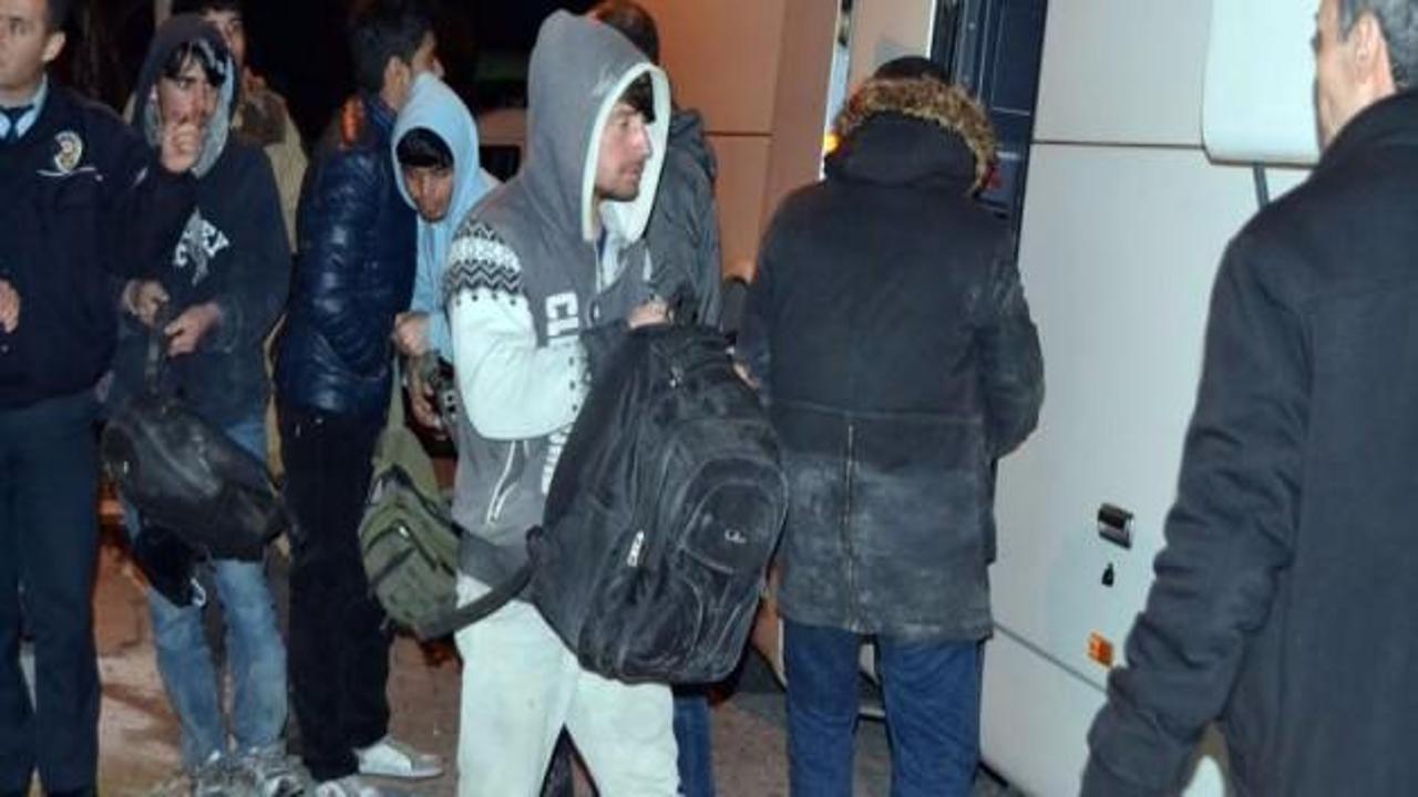 Sırbistan'da 136 kaçak göçmen yakalandı