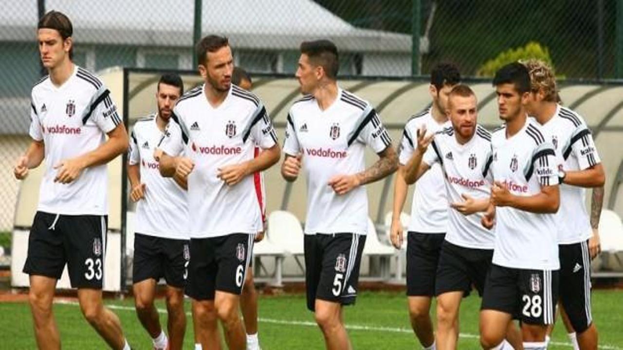 Beşiktaş 3 eksikle çalıştı