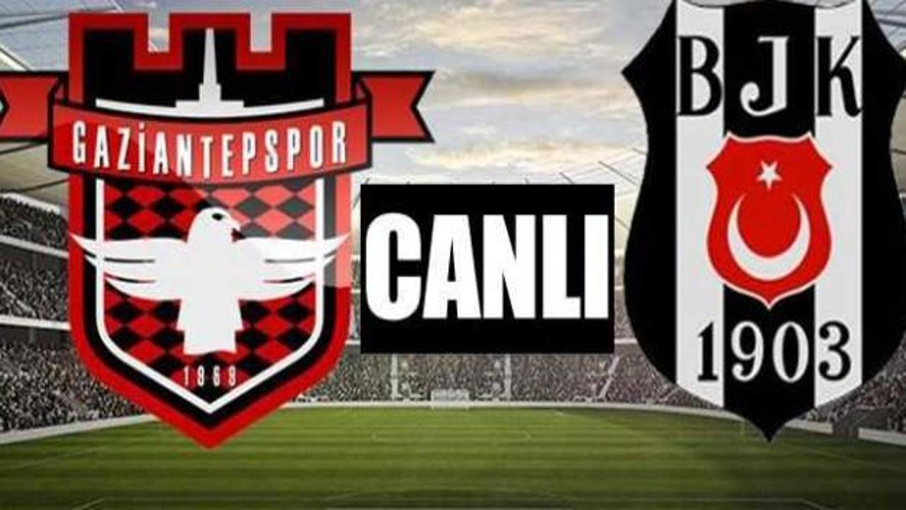 Beşiktaş Gaziantep maçı canlı yayın ile LİG TV'de