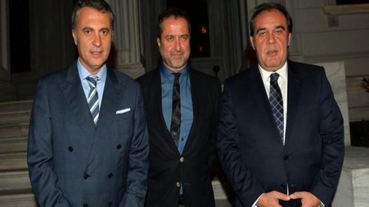 Beşiktaş'ın üç başkanından tarihi yemek