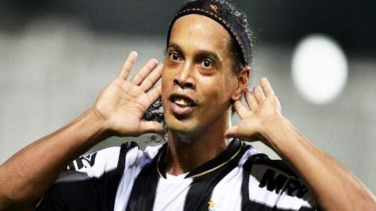 Beşiktaş'tan Ronaldinho'ya şok cevap!