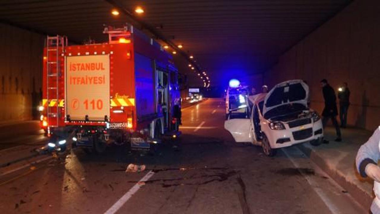 Beykoz'da trafik kazası: 1 ölü, 3 yaralı