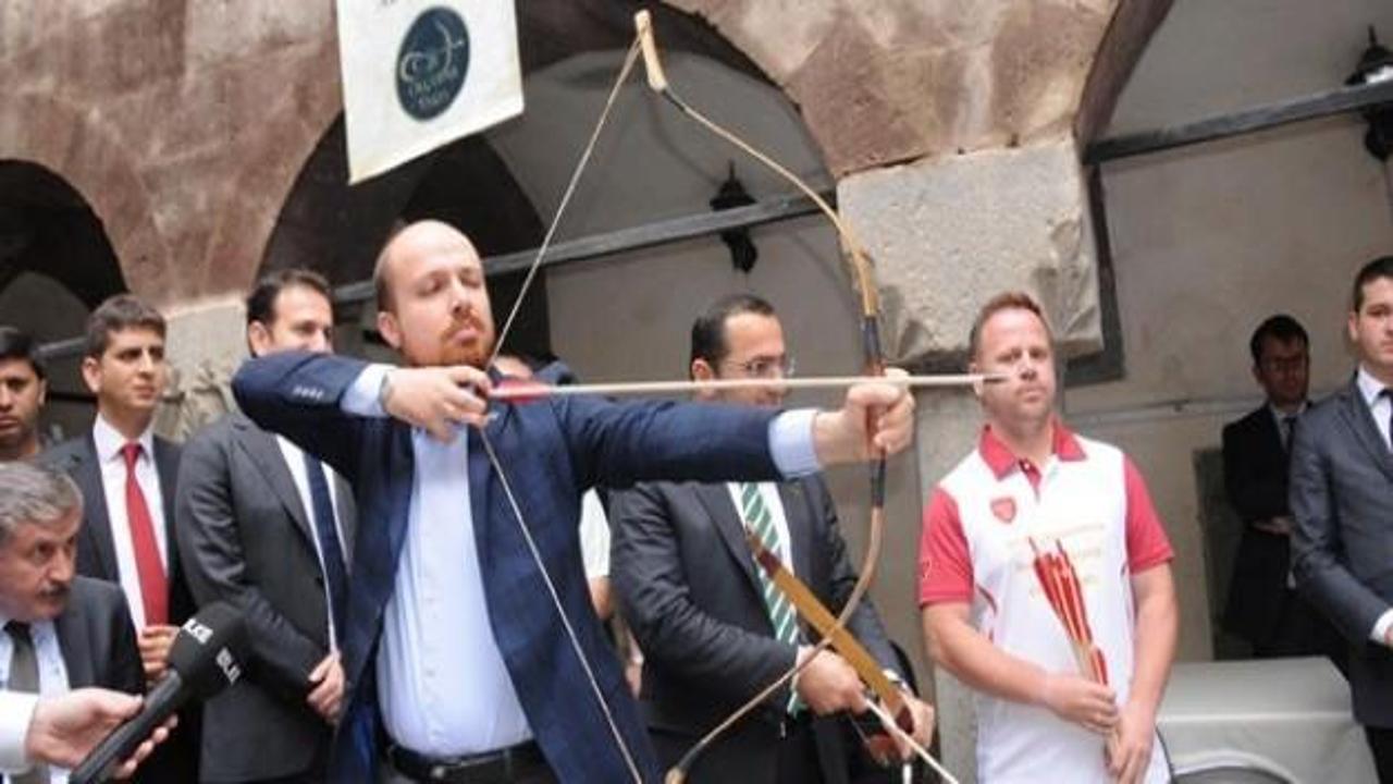 Bilal Erdoğan, Hakkari'de ok attı!