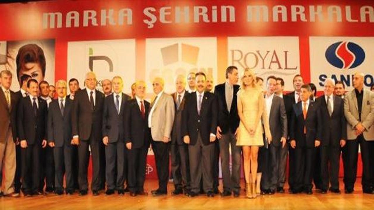 Bölge markalarını buluşturan ödül töreni