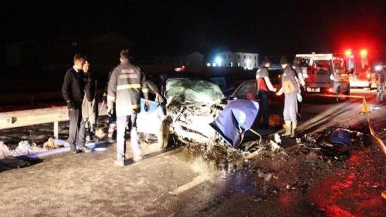 Bolu'da korkunç kaza: 2 ölü, 2 yaralı!