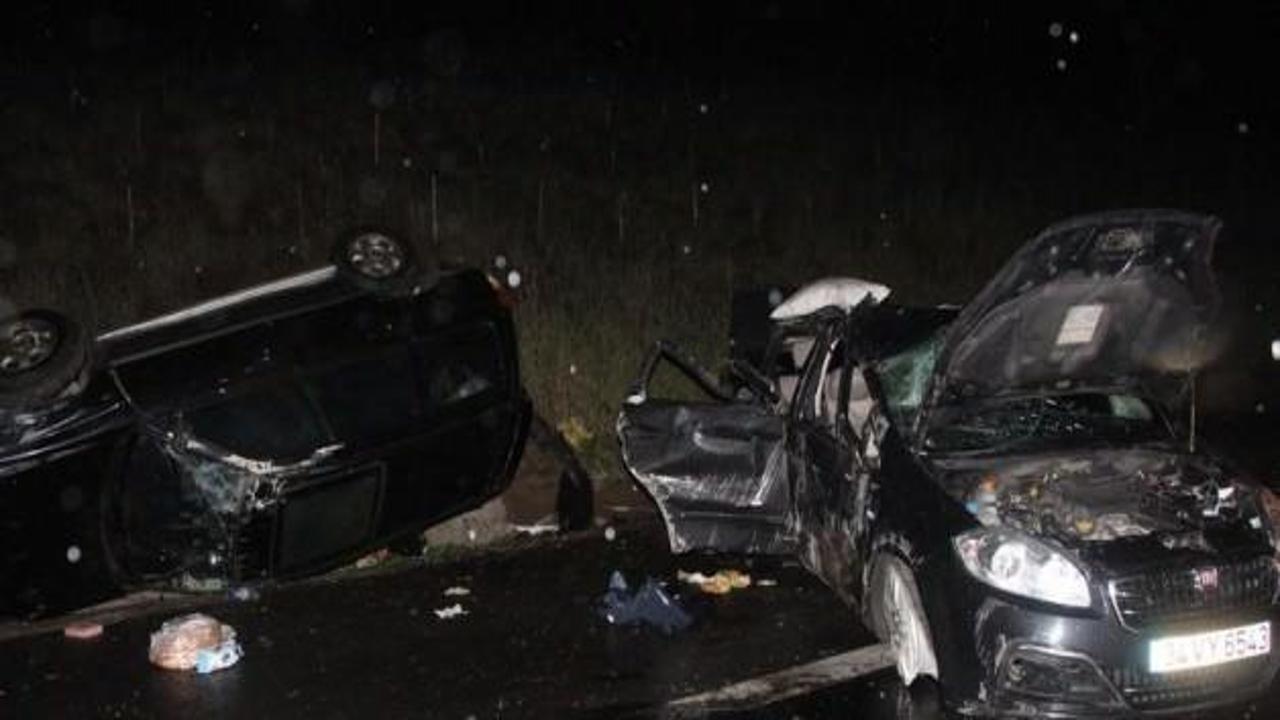 Bolu'da trafik kazası: 2 ölü 7 yaralı