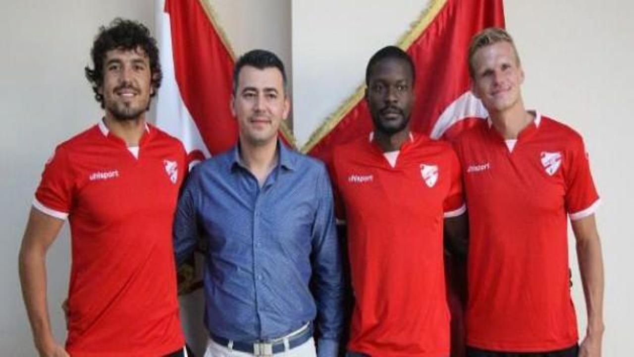 Boluspor 3 futbolcuya imza attırdı