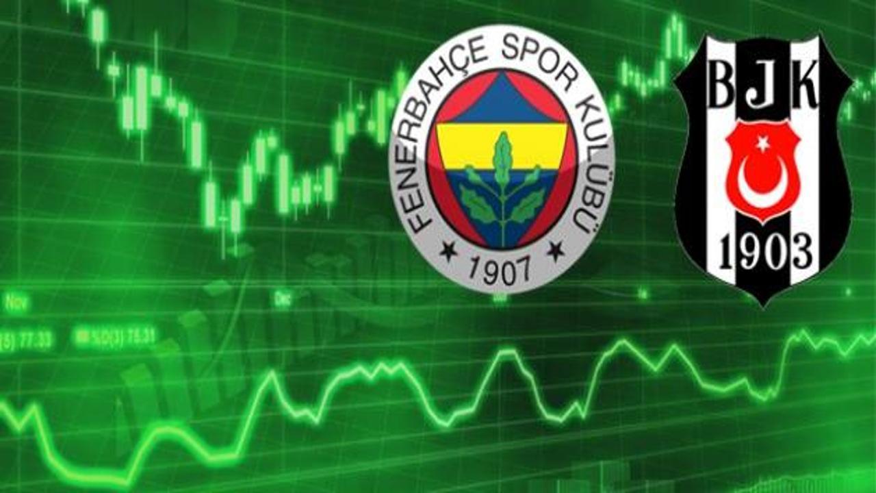 Borsadan Beşiktaş ve F.Bahçe'ye şok