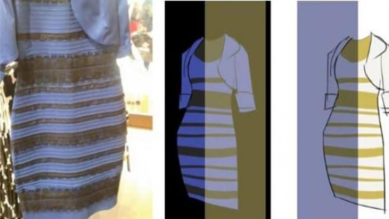 Bu elbiseyi neden farklı görüyoruz?