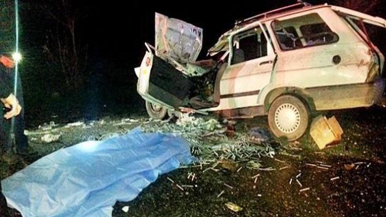 Bucak'ta trafik kazası: 2 ölü, 2 yaralı