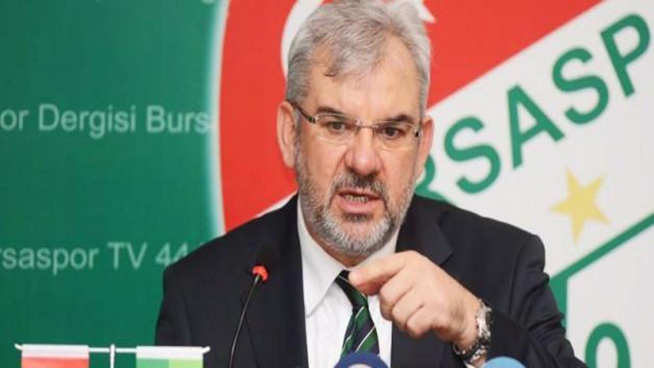 Bursaspor başkanı patladı! Şenol G&uuml;neş...