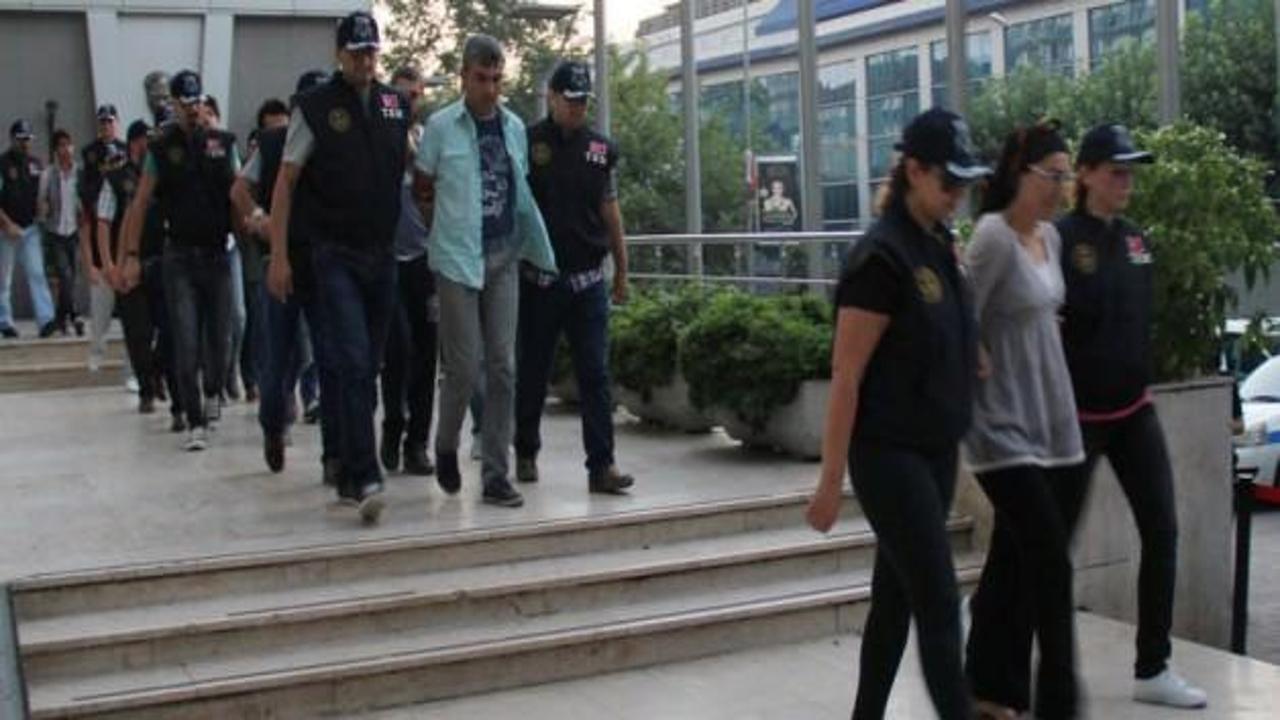 Bursa'da gözaltındaki 8 kişi adliyede