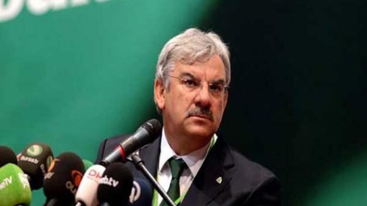 Bursaspor Başkanı iddialı konuştu