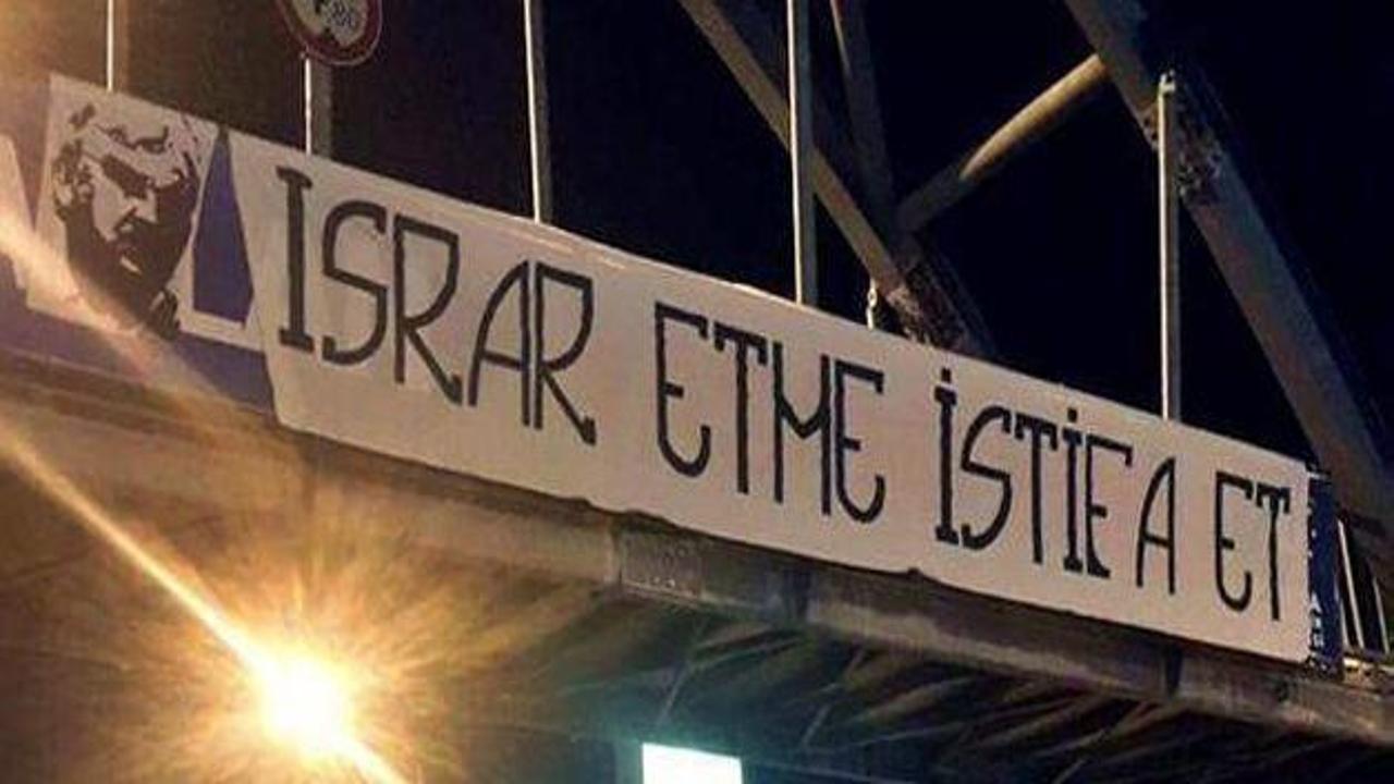 Bursaspor taraftarı isyan etti! "istifa et"