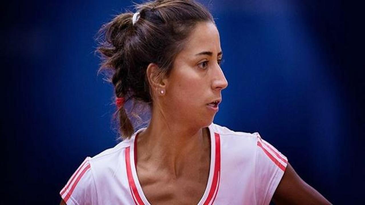 Çağla, İsveçli rakibine set vermedi