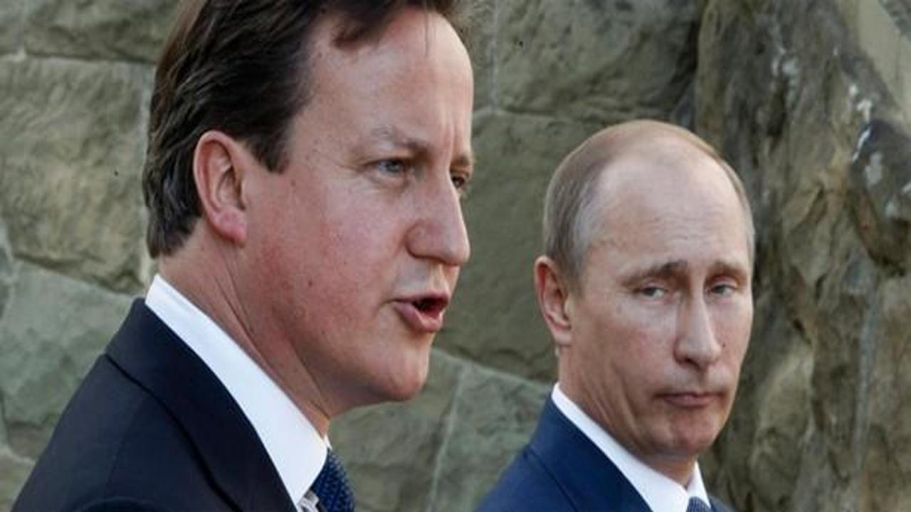 Cameron ile Putin Suriye'yi konuştu