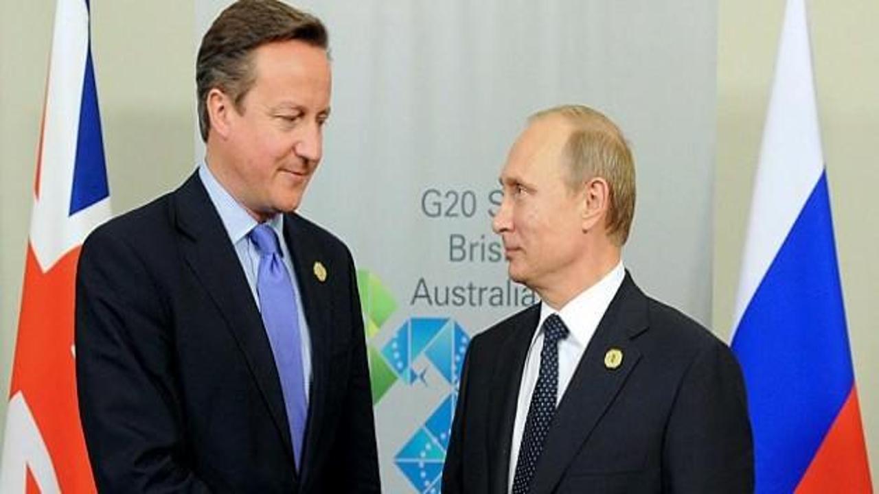 Cameron ve Putin o ülkeleri konuştu