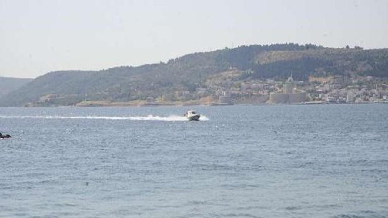 Çanakkale Boğazı'nda balıkçı teknesi battı