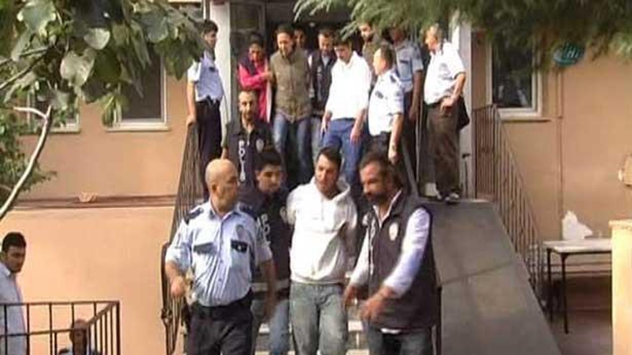 Çatışmanın şüphelileri adliyede