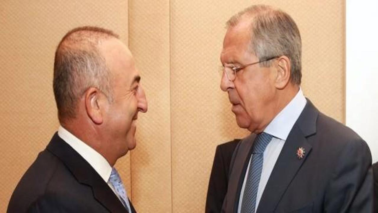 Çavuşoğlu, Lavrov ile görüştü