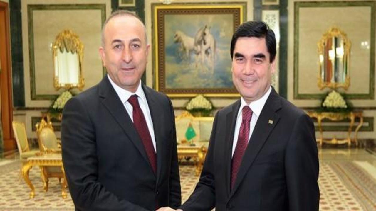 Çavuşoğlu'ndan kritik Türkmenistan görüşmesi
