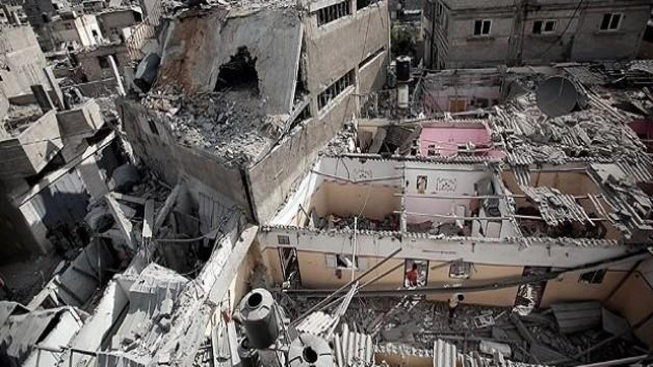 Gazze'de yıkılan ev sayısı