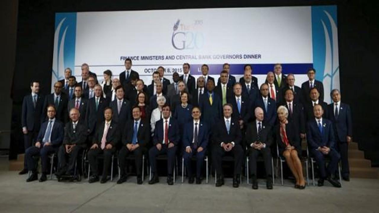 Cevdet Yılmaz G20 aile fotoğrafına katıldı