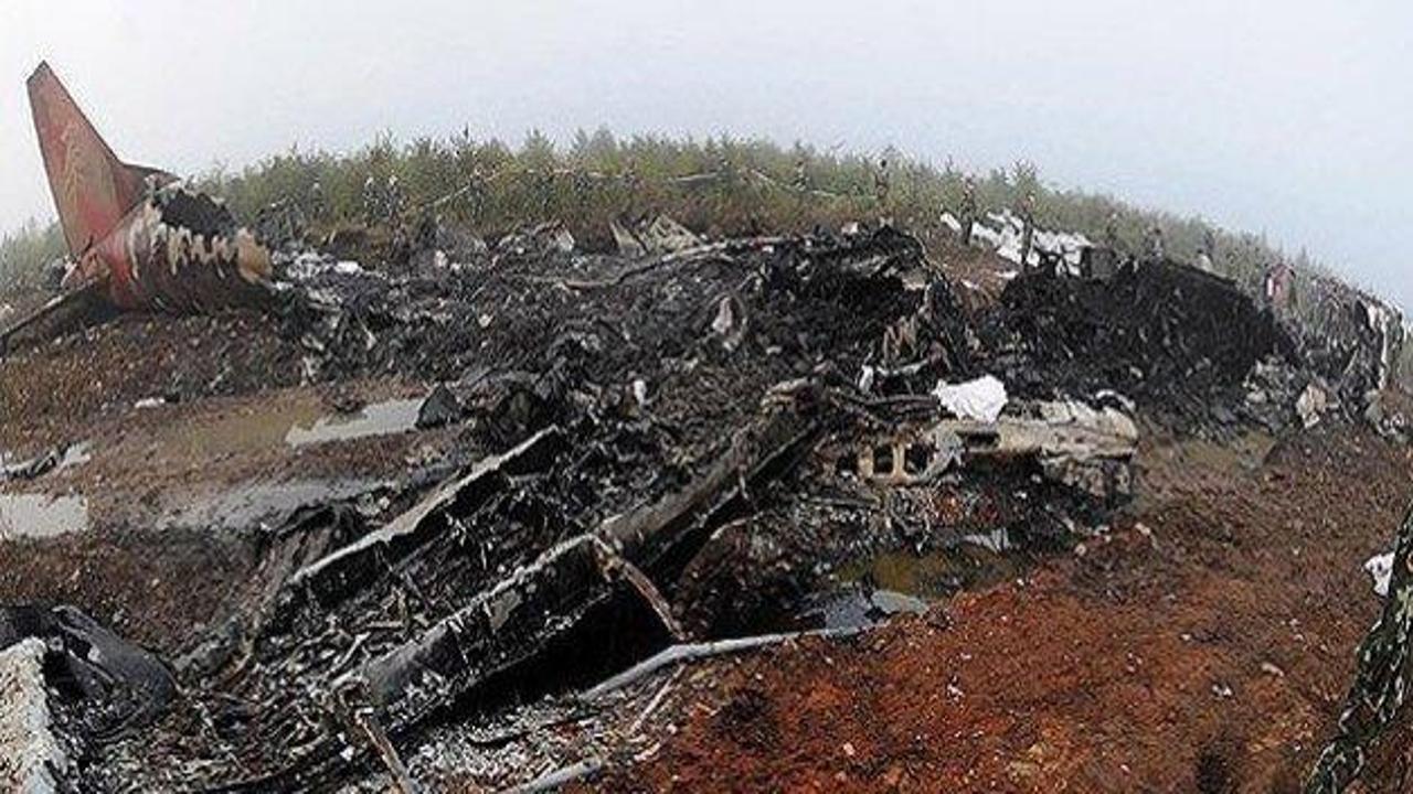 Cezayir uçağının enkazı bulundu