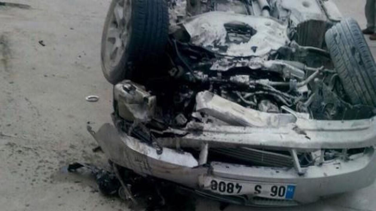 CHP'li vekil adayı trafik kazası geçirdi