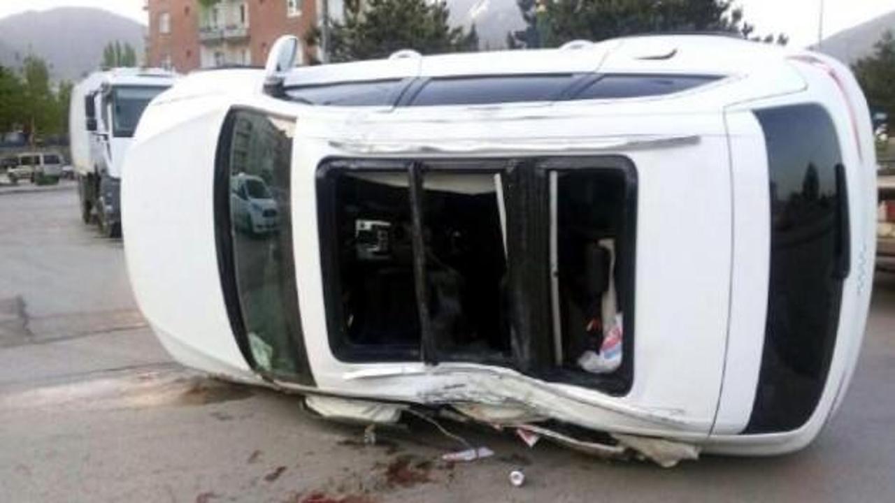 CHP'nin seçim aracı kaza yaptı, ilçe başkanı öldü