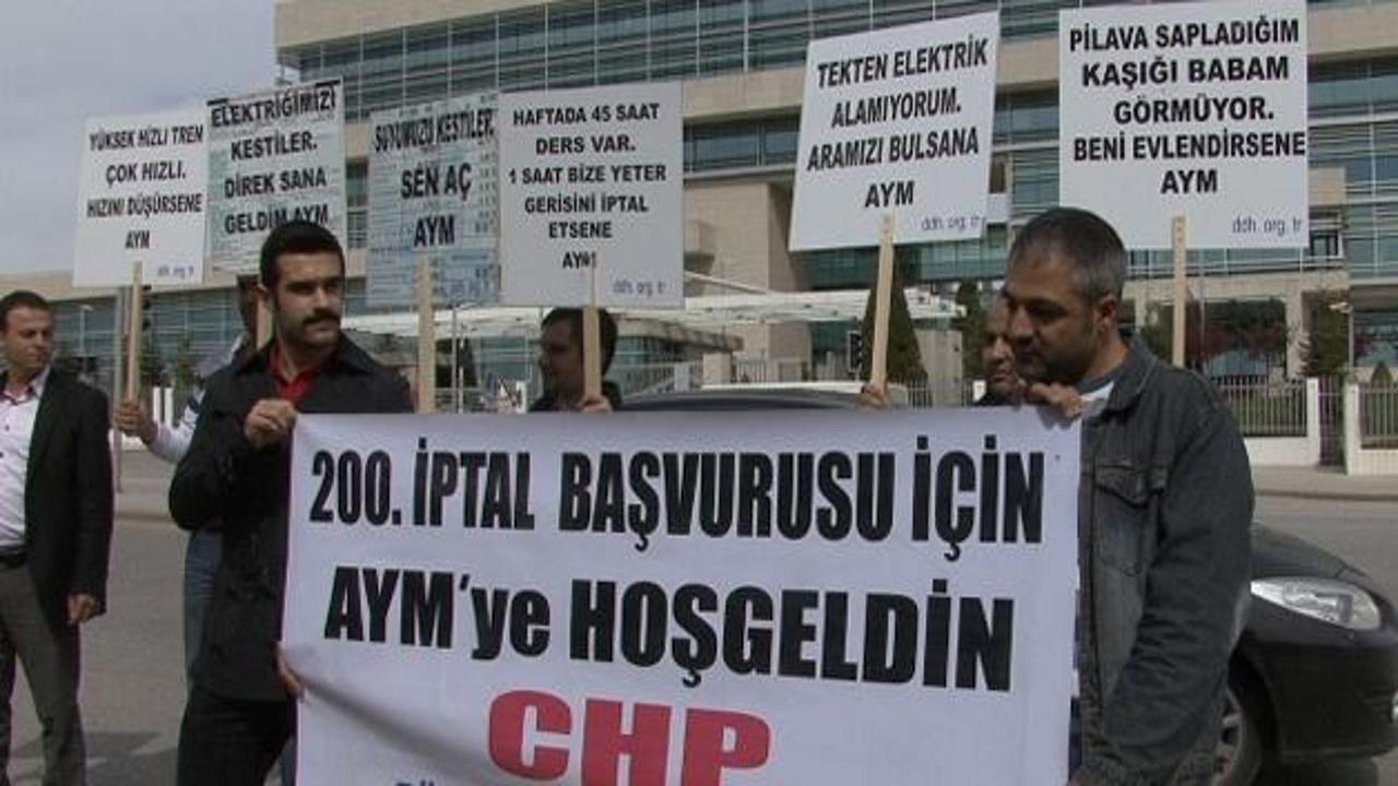 CHP'ye Anayasa Mahkemesi tepkisi