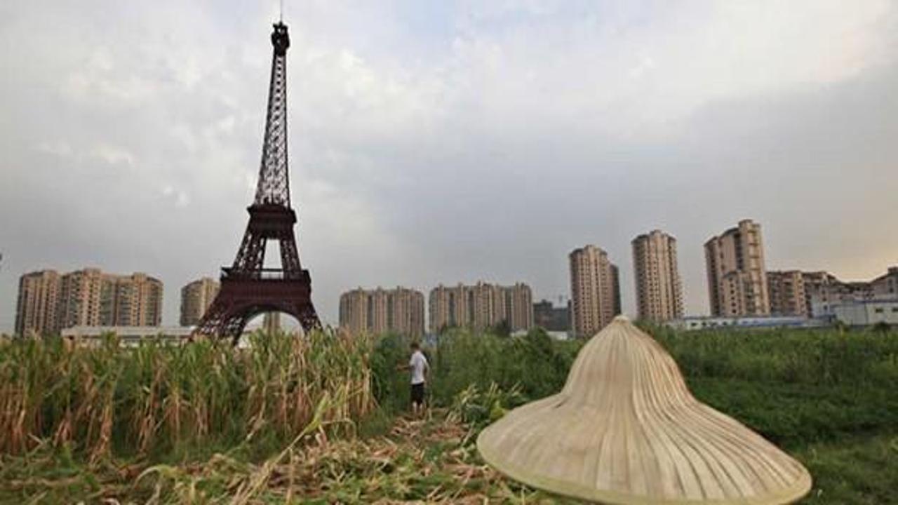 Çin'in 'Çakma Paris'ine ilgi yok