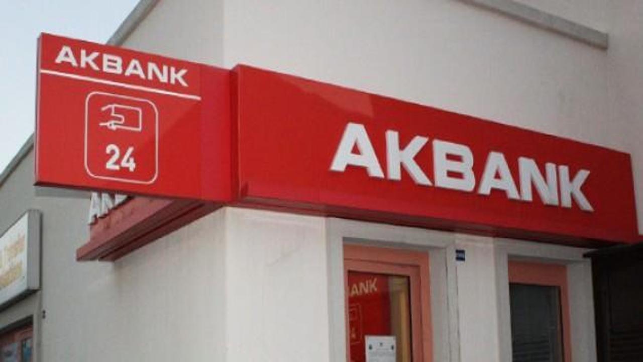 Akbank'ın ikinci çeyrekte net kârı