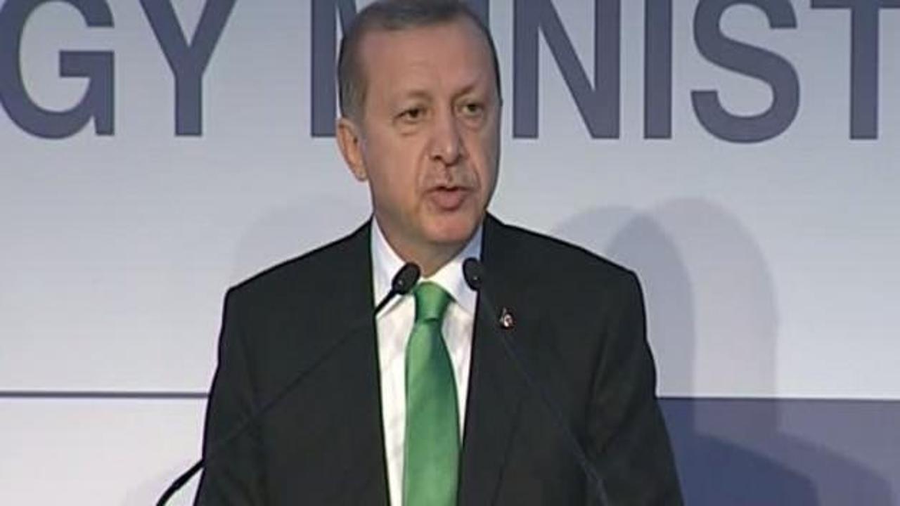 Erdoğan G20 Enerji Bakanları'na hitap etti