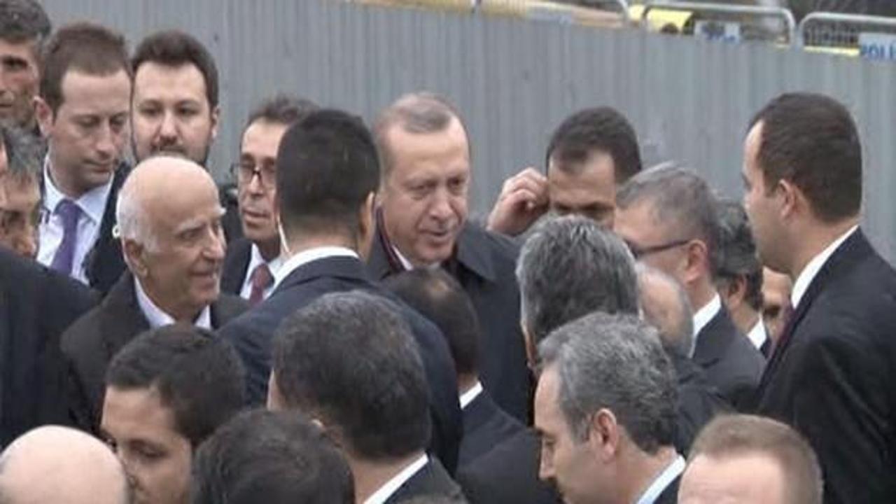 Erdoğan'a büyük sevgi seli