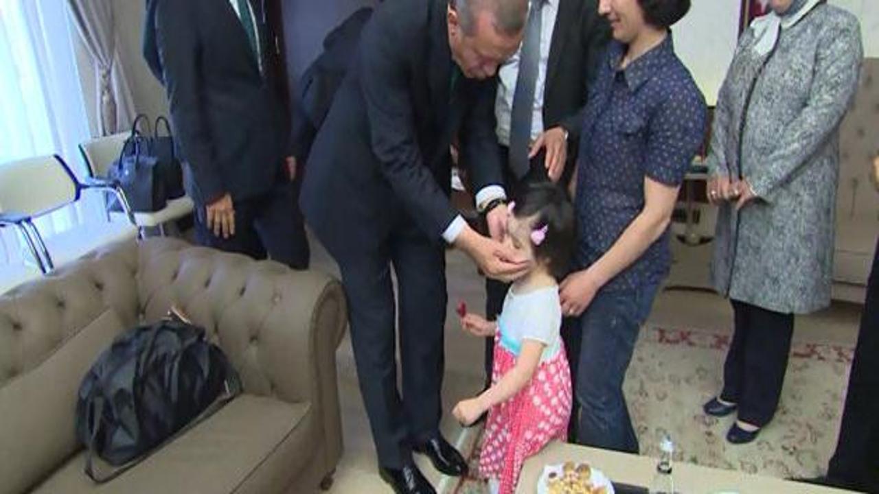 Cumhurbaşkanı Erdoğan'a "Güleser" sürprizi 
