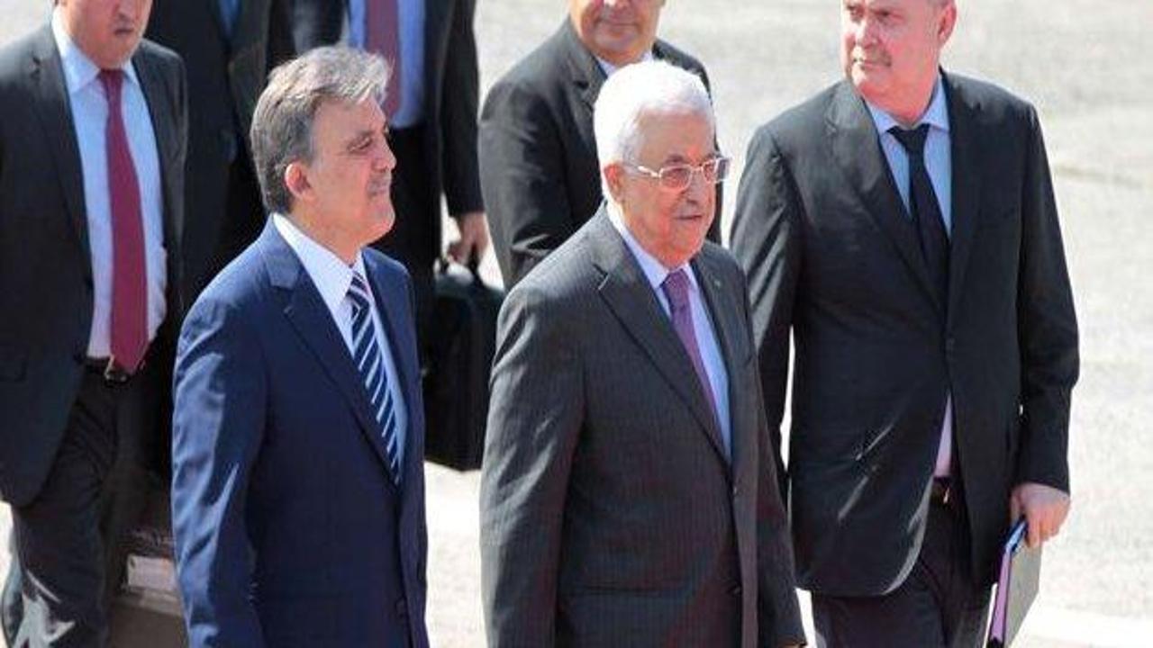 Cumhurbaşkanı Gül, Abbas ile görüştü