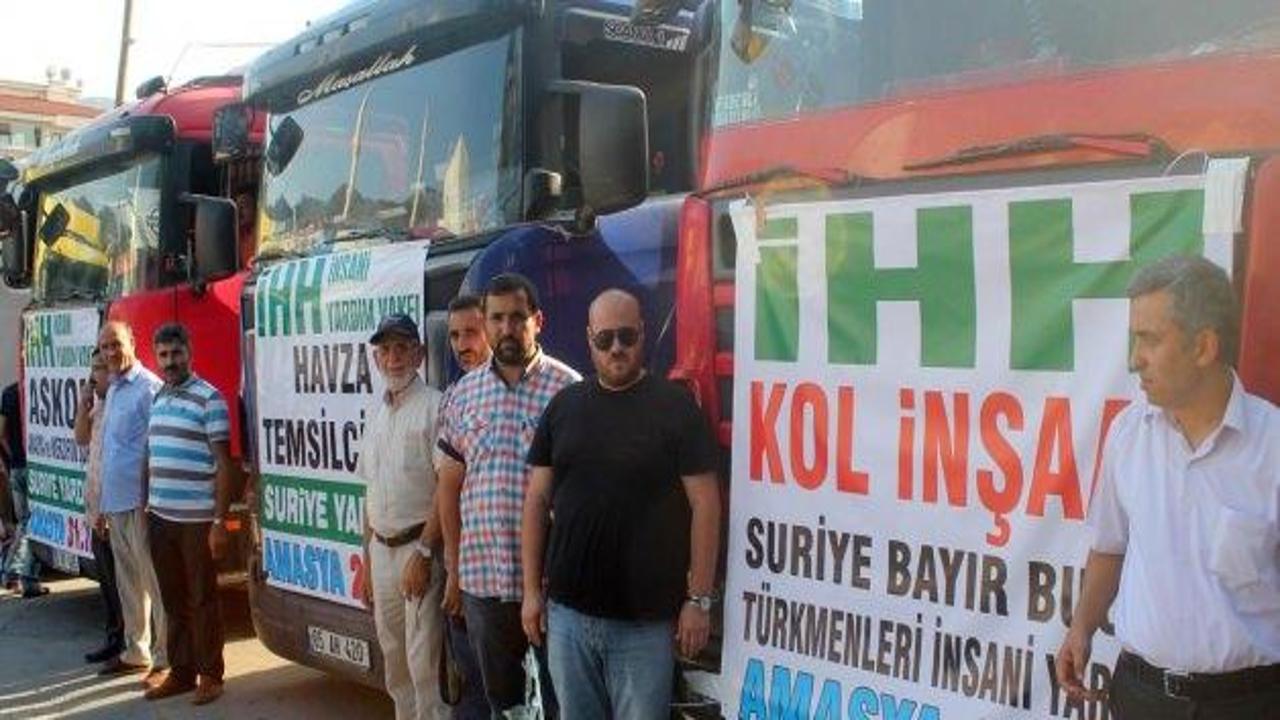 İHH'dan Türkmenlere insani yardım