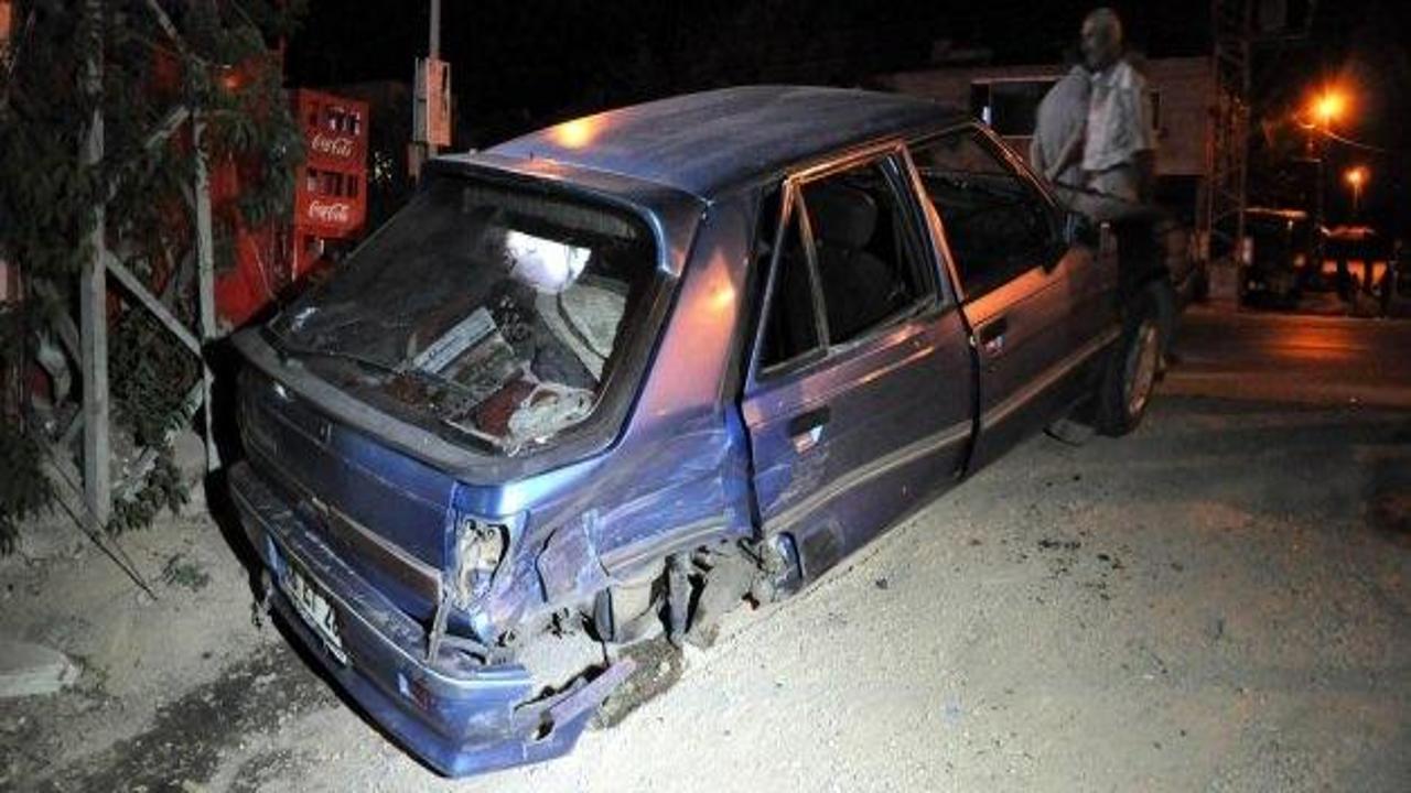 Kahramanmaraş'ta iki otomobil çarpıştı: 3 yaralı